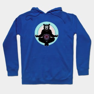 Black Bear Mandala Hoodie